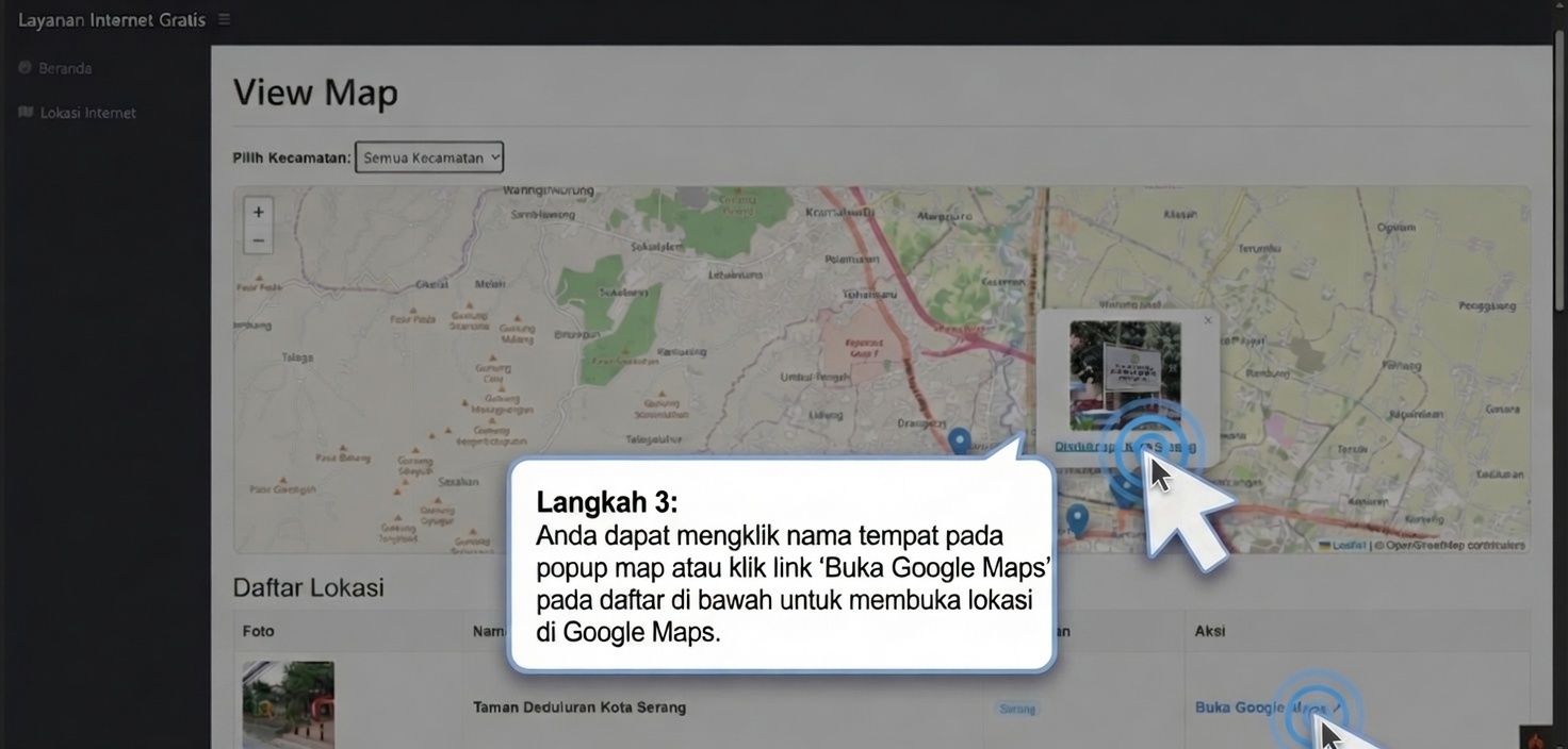 Langkah 3: Buka Google Maps